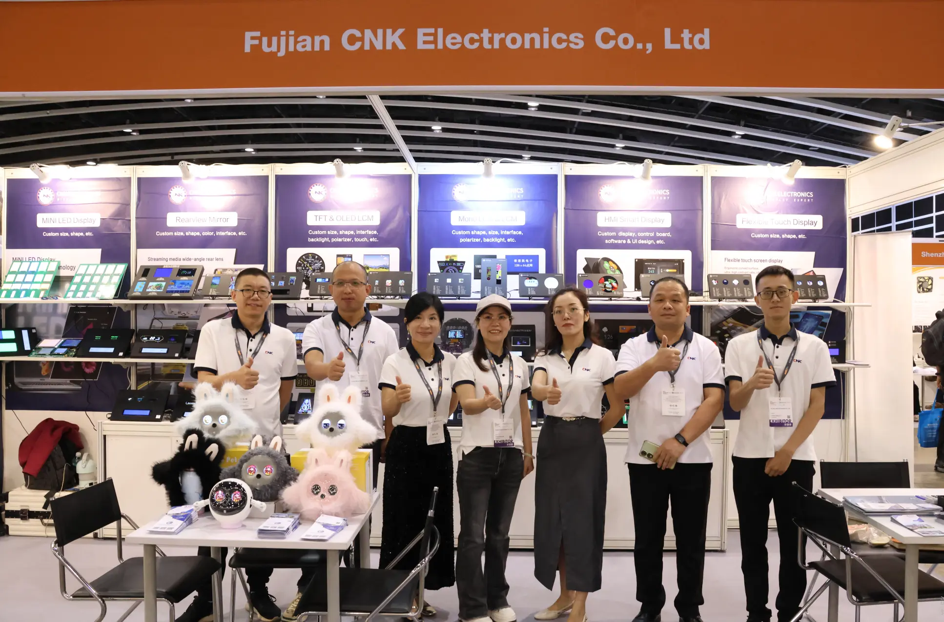 CNK Electronics présenté avec succès au salon international des composants électroniques et des technologies de production