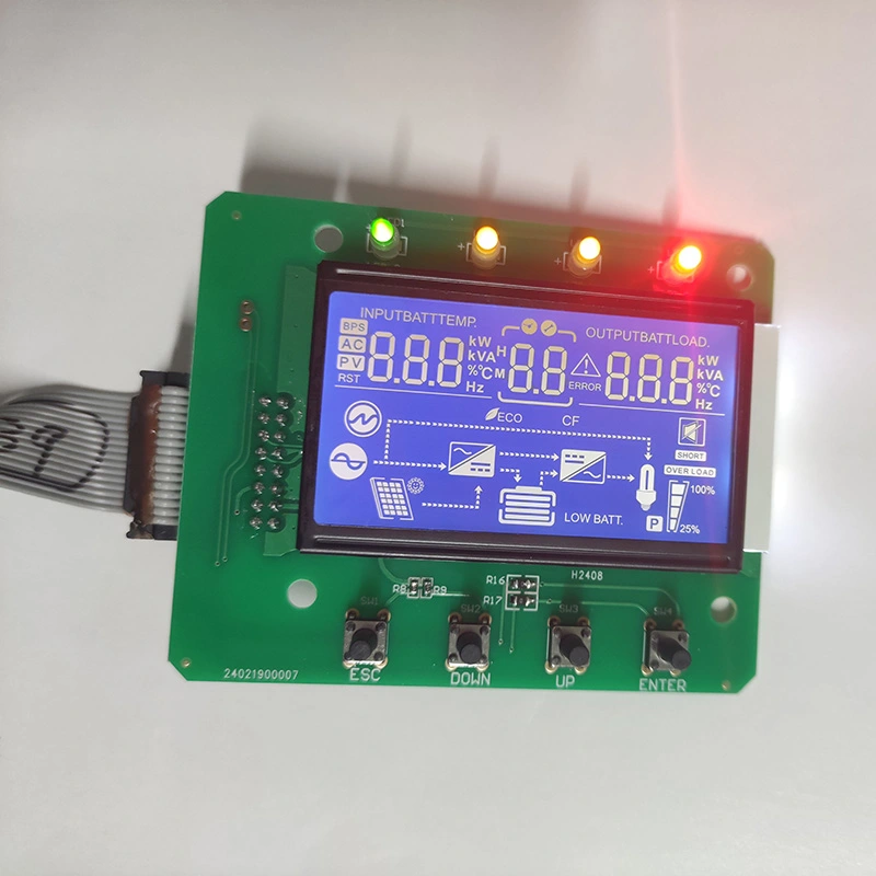 Module d'affichage LCD du segment monochrome